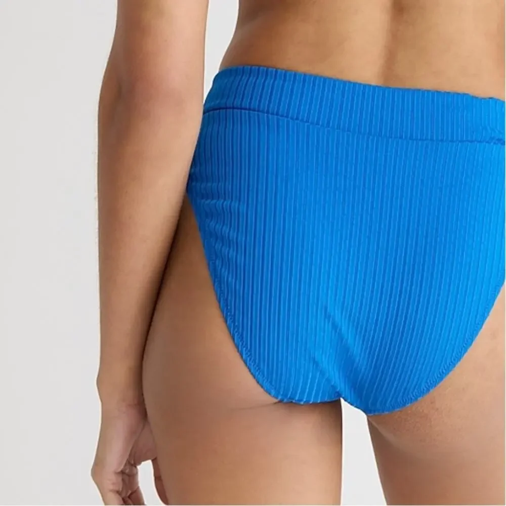 NWT J.Crew Wide-rib crossover cheeky bottom